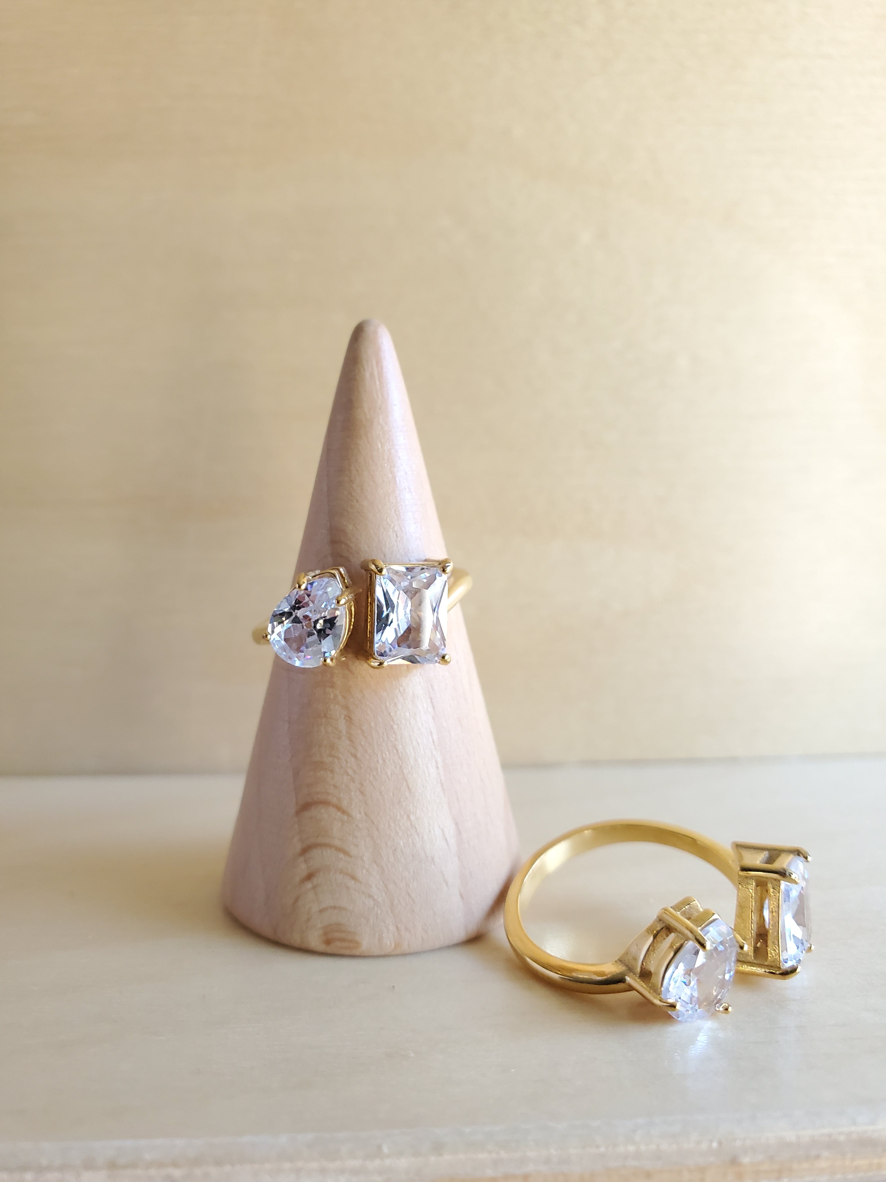 Crystal Statement Ring